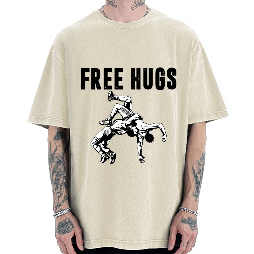 Free Hugs Vintage Washed T-shirt