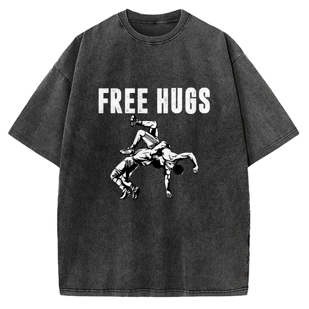 Free Hugs Vintage Washed T-shirt