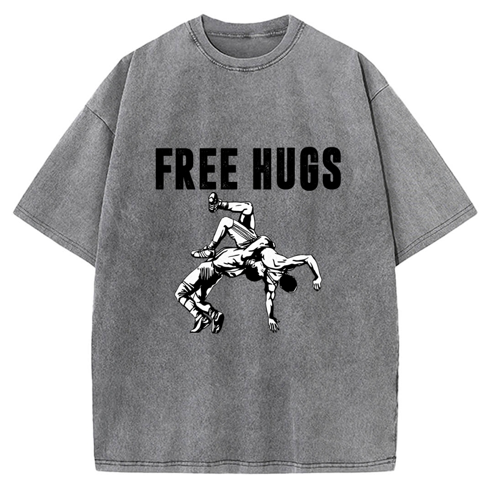 Free Hugs Vintage Washed T-shirt