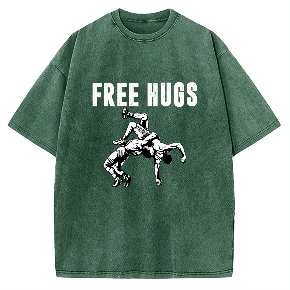 Free Hugs Vintage Washed T-shirt