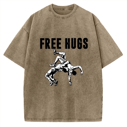 Free Hugs Vintage Washed T-shirt