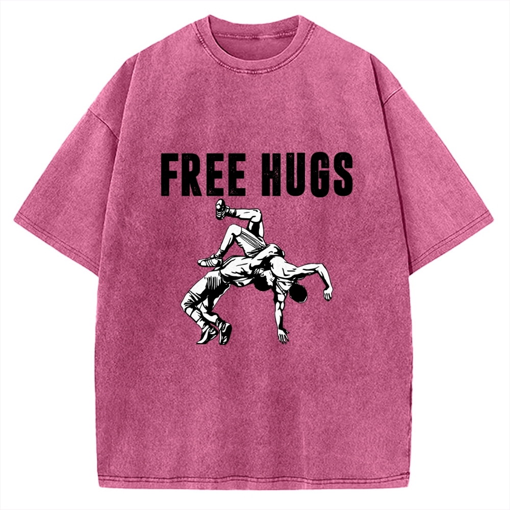 Free Hugs Vintage Washed T-shirt