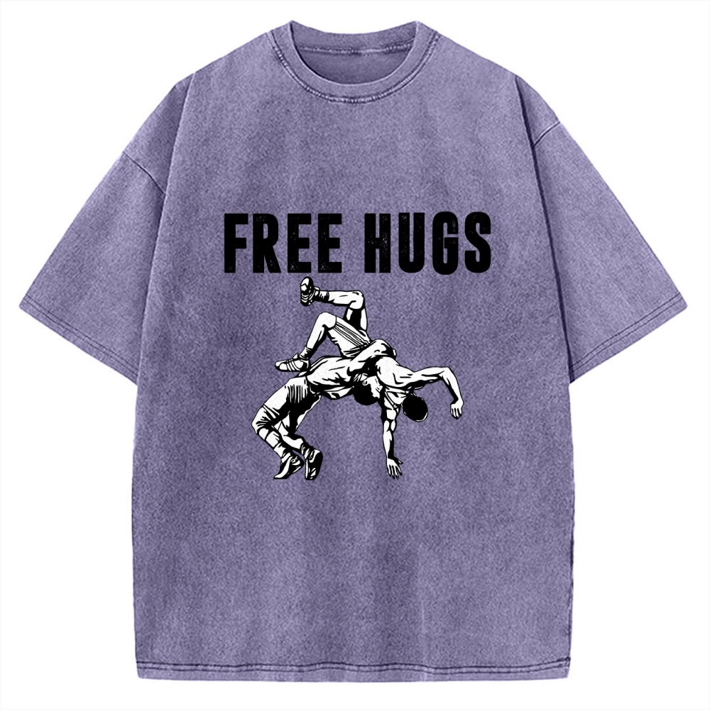 Free Hugs Vintage Washed T-shirt