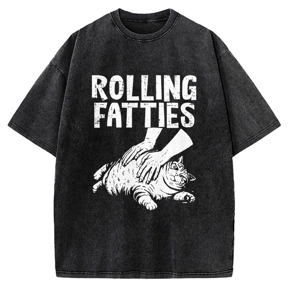 Rolling Fatties Vintage Washed T-shirt