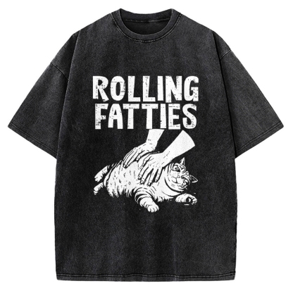 Rolling Fatties Vintage Washed T-shirt