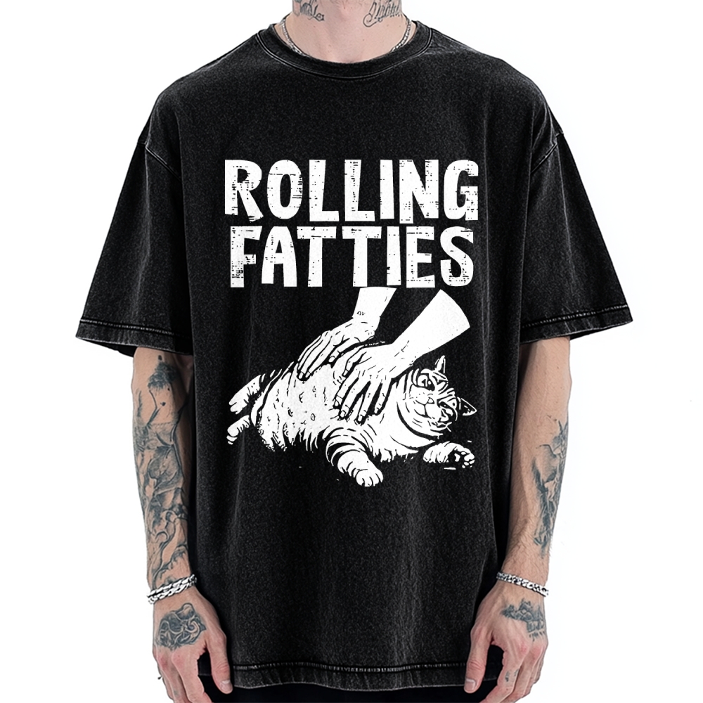 Rolling Fatties Vintage Washed T-shirt