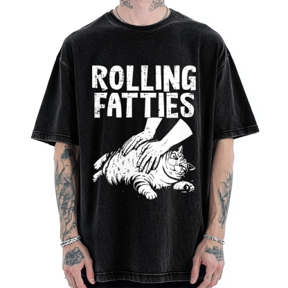 Rolling Fatties Vintage Washed T-shirt