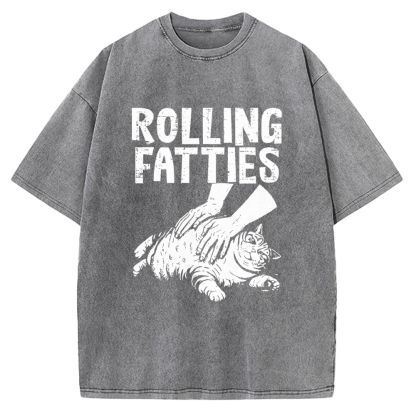 Rolling Fatties Vintage Washed T-shirt