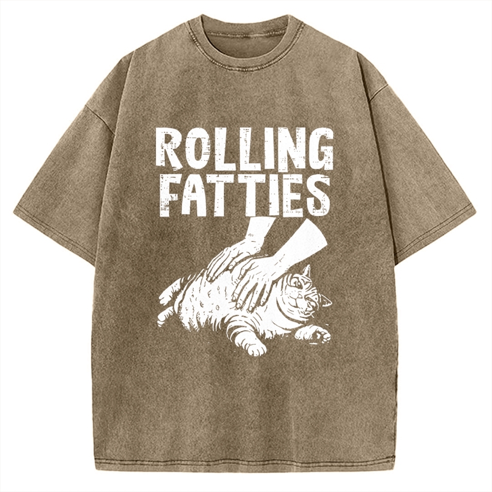 Rolling Fatties Vintage Washed T-shirt