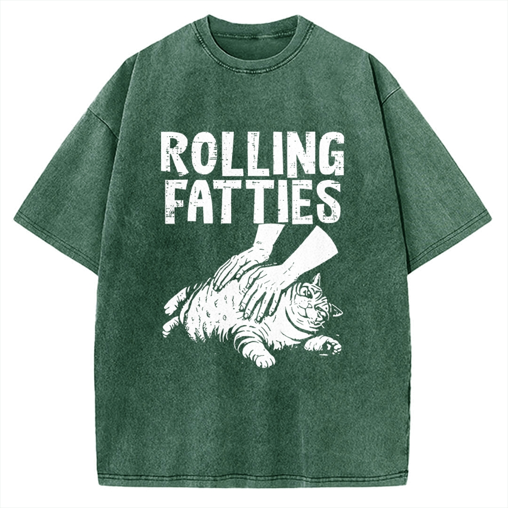 Rolling Fatties Vintage Washed T-shirt