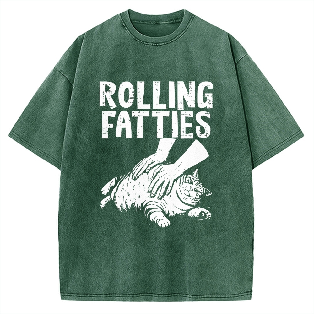 Rolling Fatties Vintage Washed T-shirt