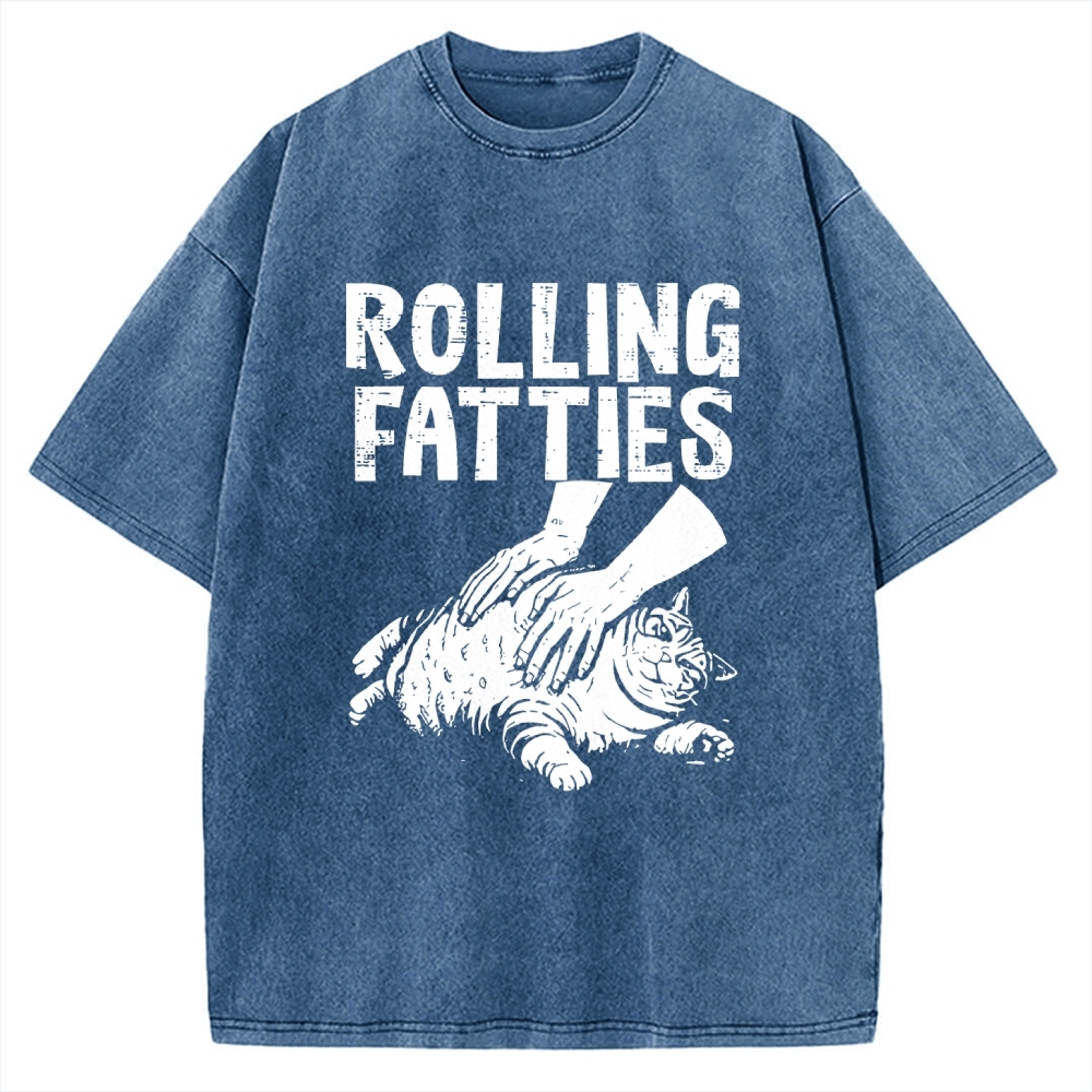 Rolling Fatties Vintage Washed T-shirt