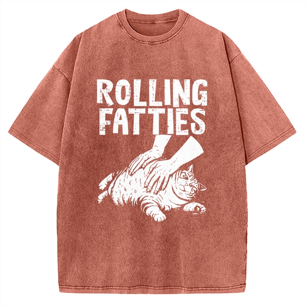 Rolling Fatties Vintage Washed T-shirt