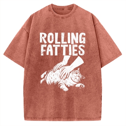 Rolling Fatties Vintage Washed T-shirt