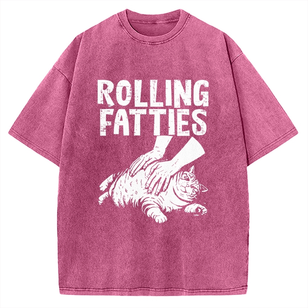 Rolling Fatties Vintage Washed T-shirt