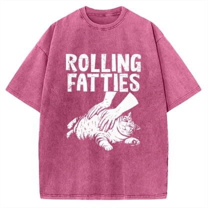 Rolling Fatties Vintage Washed T-shirt