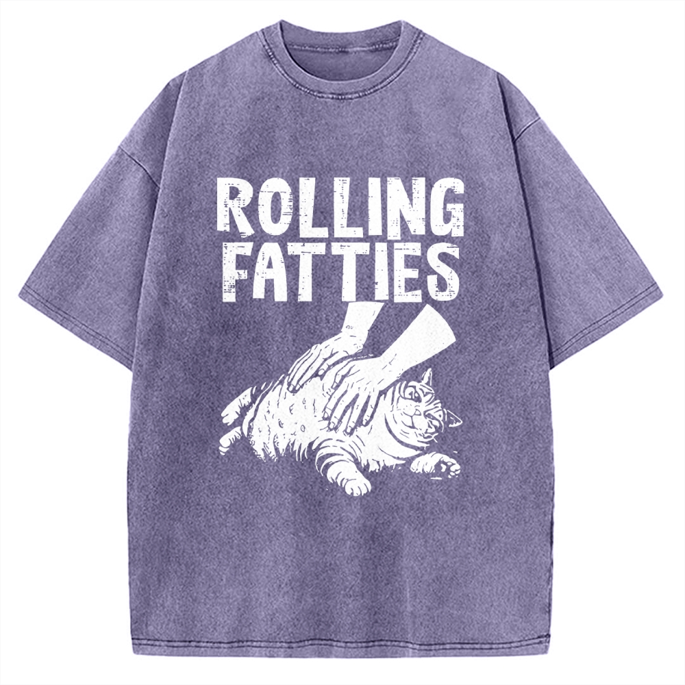 Rolling Fatties Vintage Washed T-shirt