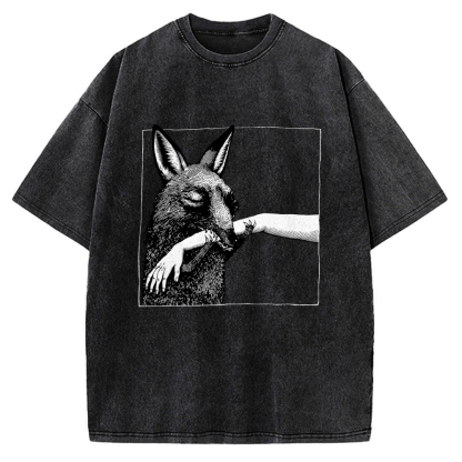 Biological bite marks Vintage Washed T-shirt