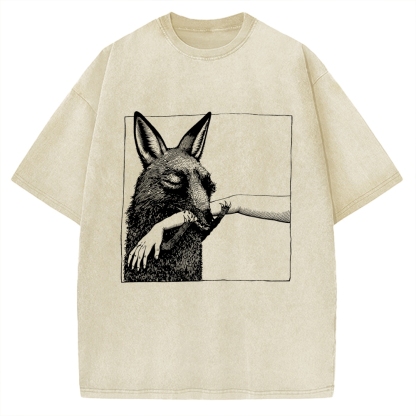 Biological bite marks Vintage Washed T-shirt