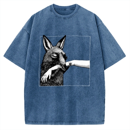 Biological bite marks Vintage Washed T-shirt