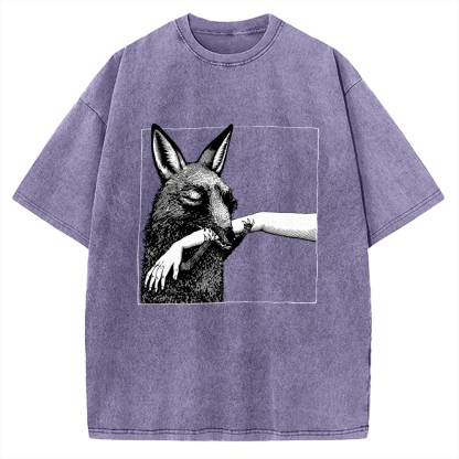 Biological bite marks Vintage Washed T-shirt