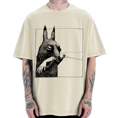 Biological bite marks Vintage Washed T-shirt