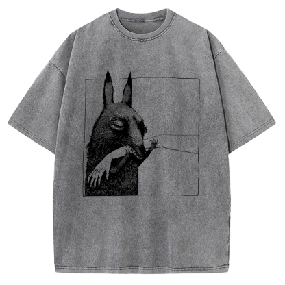 Biological bite marks Vintage Washed T-shirt