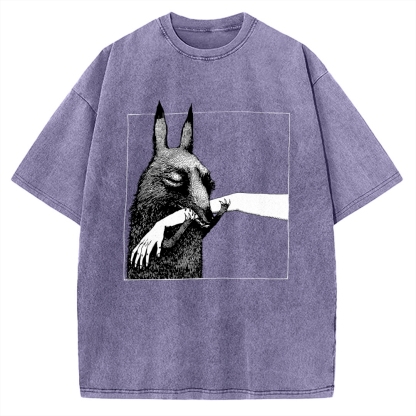 Biological bite marks Vintage Washed T-shirt