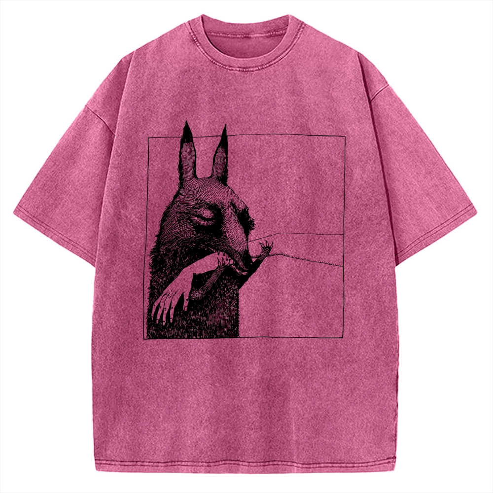 Biological bite marks Vintage Washed T-shirt