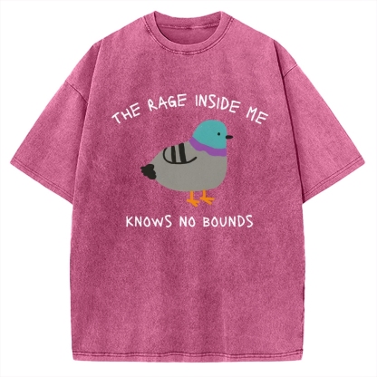 The Rage Inside Me cursed Vintage Washed T-shirt