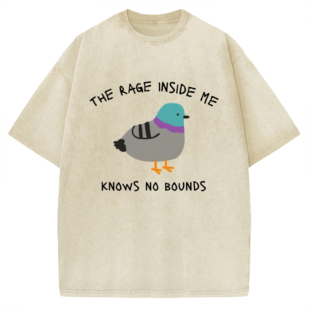 The Rage Inside Me cursed Vintage Washed T-shirt