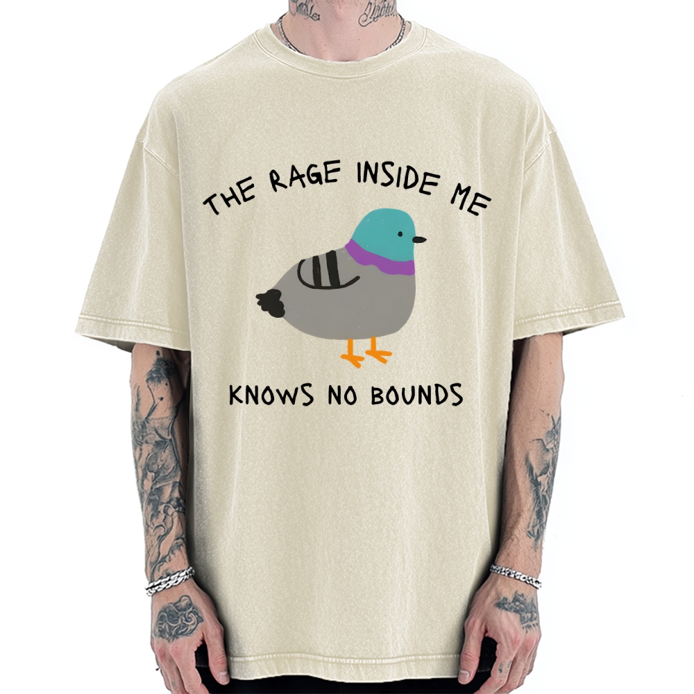 The Rage Inside Me cursed Vintage Washed T-shirt