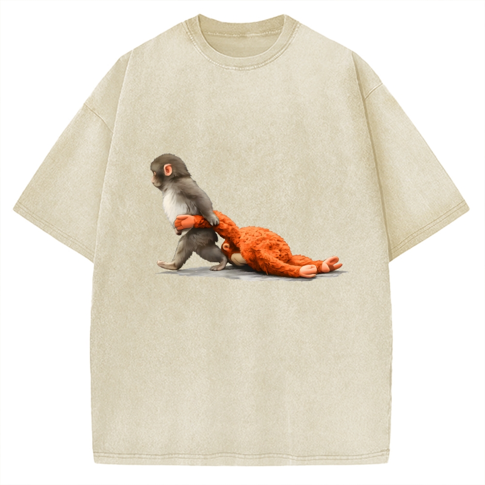 Punch Monkey Vintage Washed T-shirt