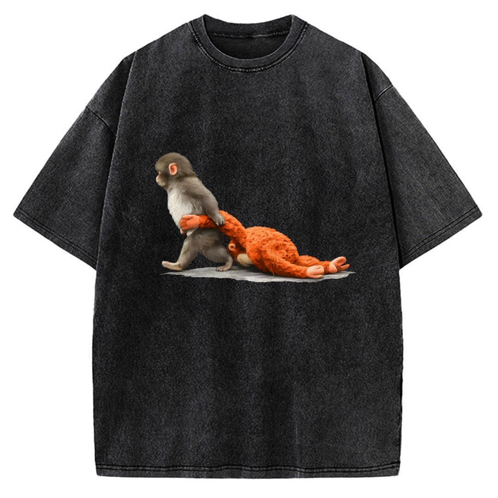Punch Monkey Vintage Washed T-shirt