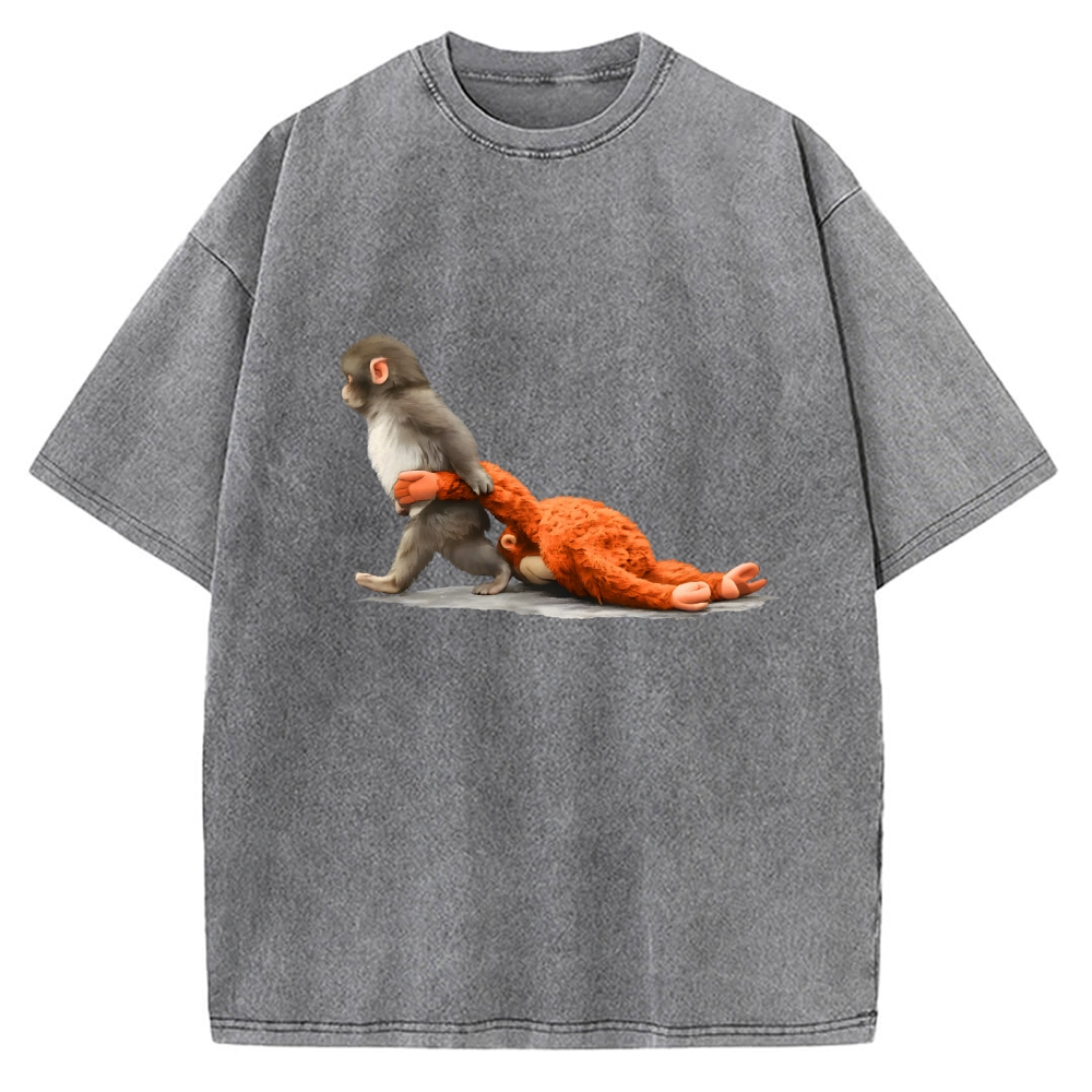 Punch Monkey Vintage Washed T-shirt