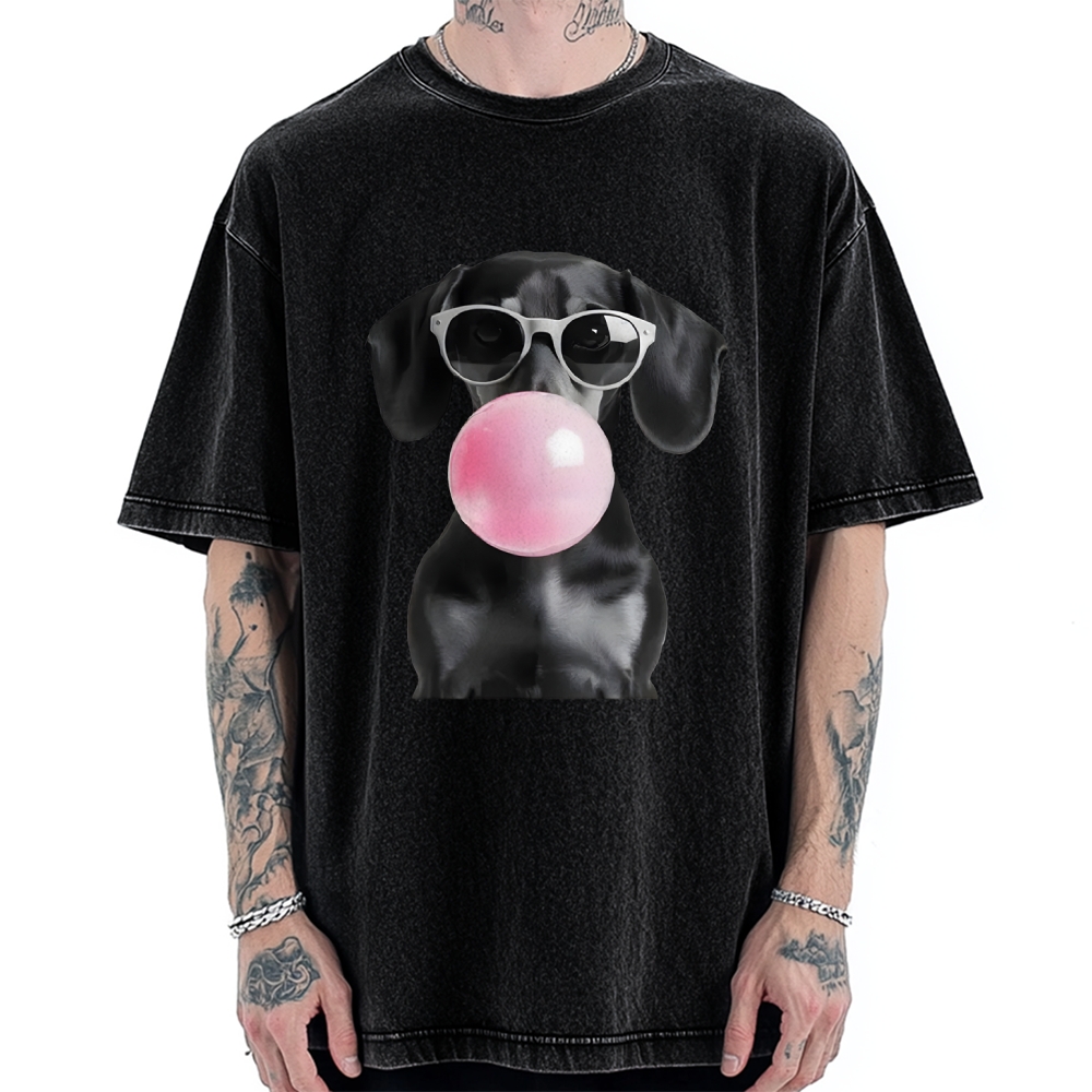 Dachshund Vintage Washed T-shirt