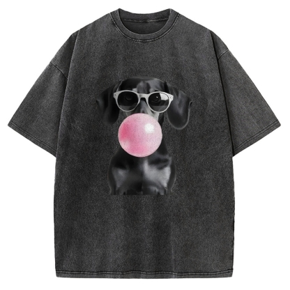 Dachshund Vintage Washed T-shirt