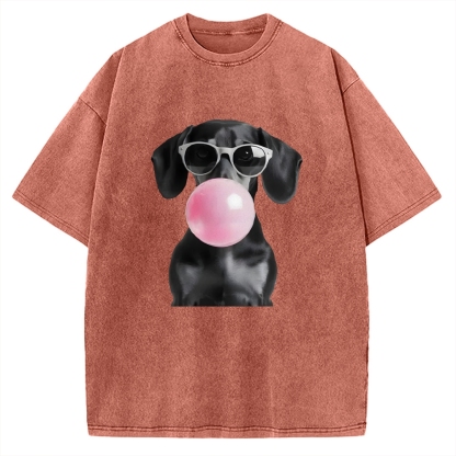 Dachshund Vintage Washed T-shirt