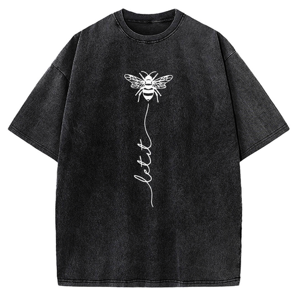 Let It Be Vintage Washed T-shirt