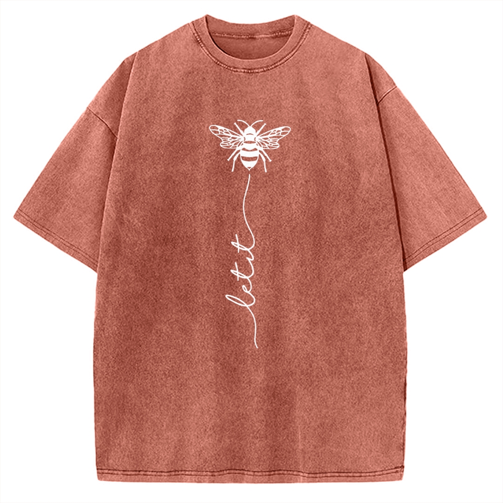 Let It Be Vintage Washed T-shirt