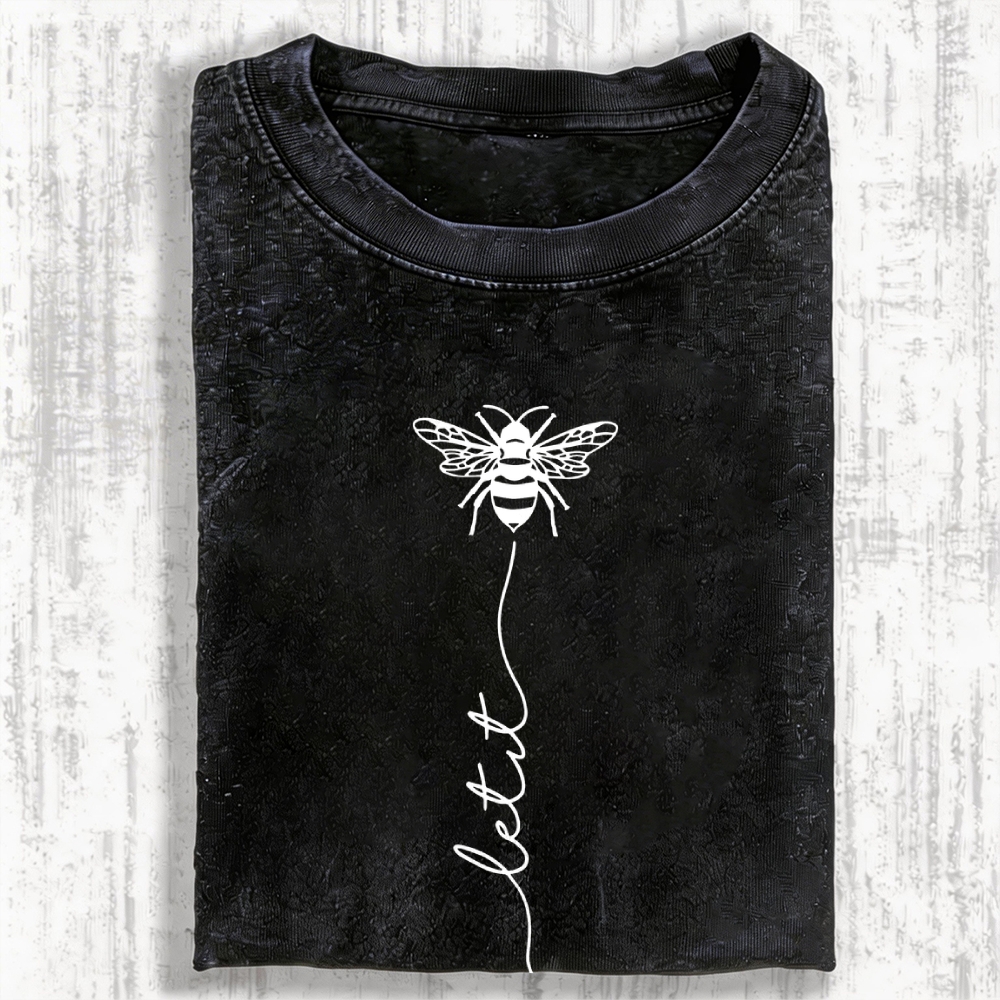 Let It Be Vintage Washed T-shirt