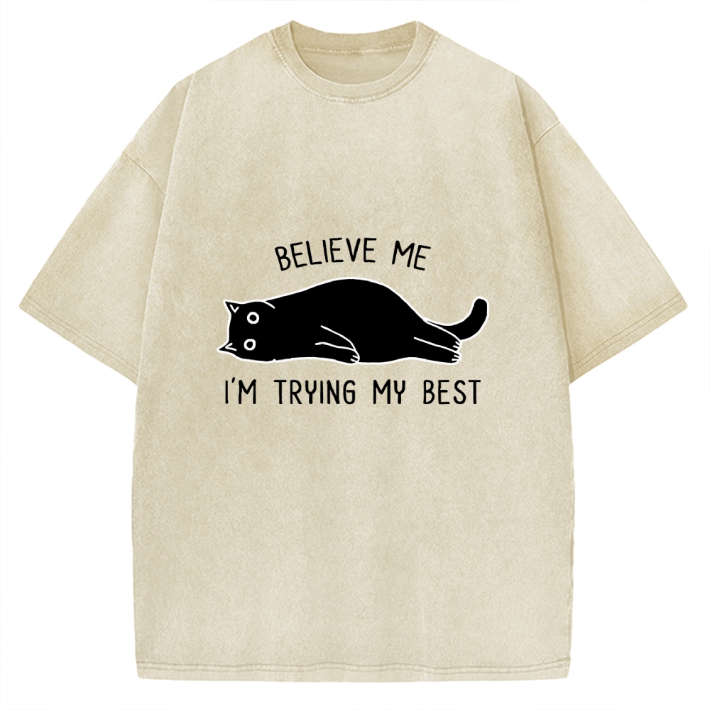 When Life Is Hard Nap First Vintage Washed T-shirt