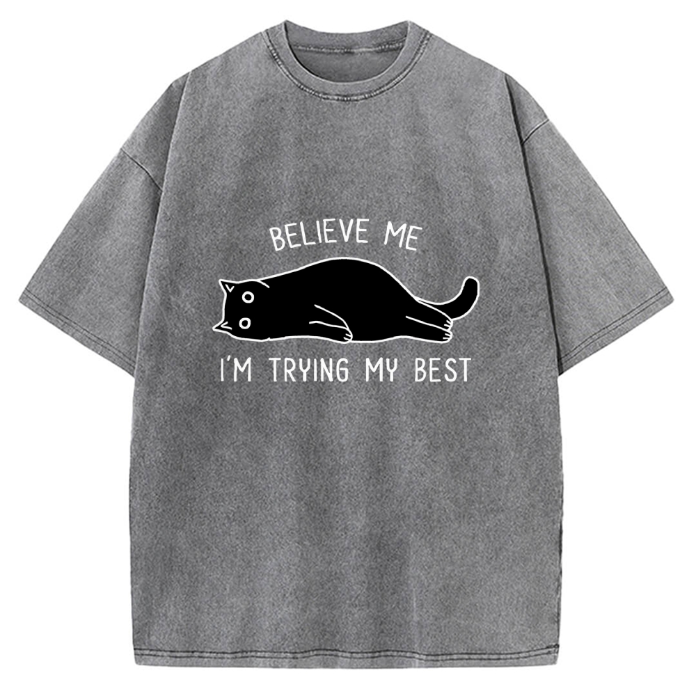 When Life Is Hard Nap First Vintage Washed T-shirt