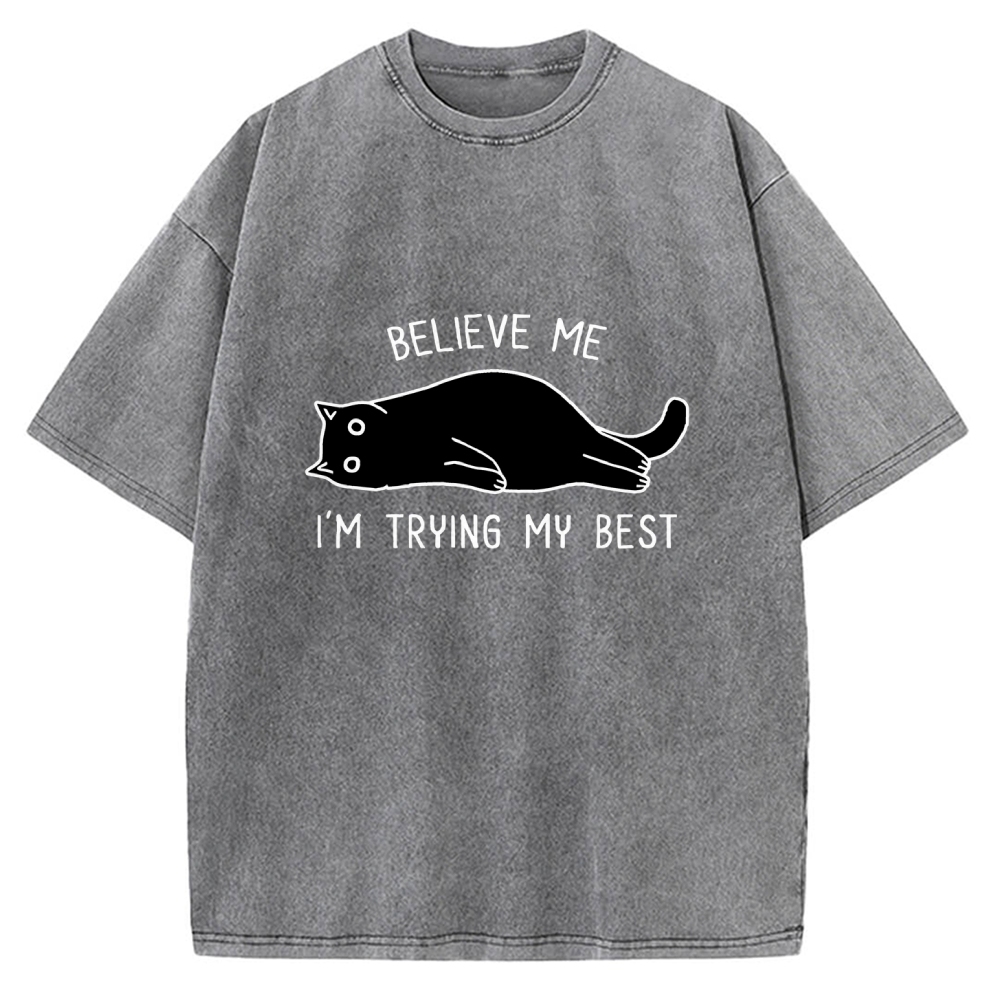 When Life Is Hard Nap First Vintage Washed T-shirt
