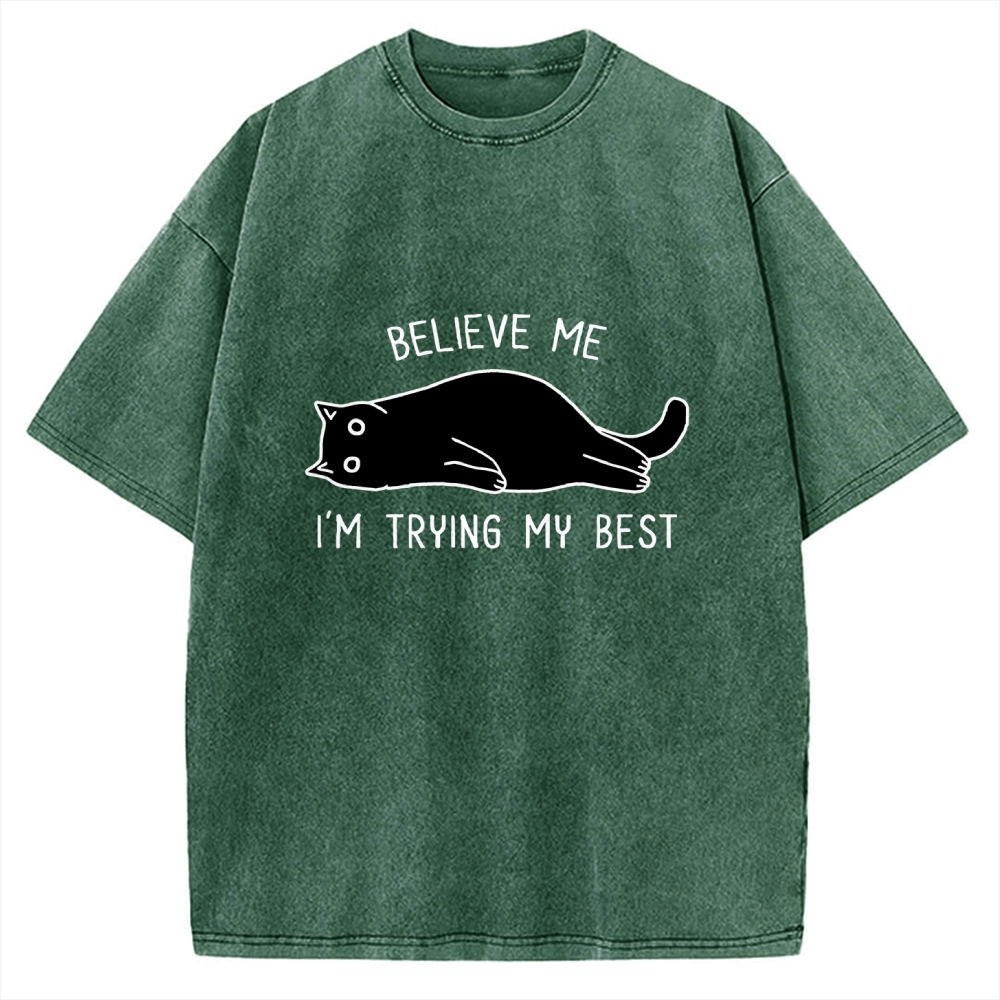 When Life Is Hard Nap First Vintage Washed T-shirt