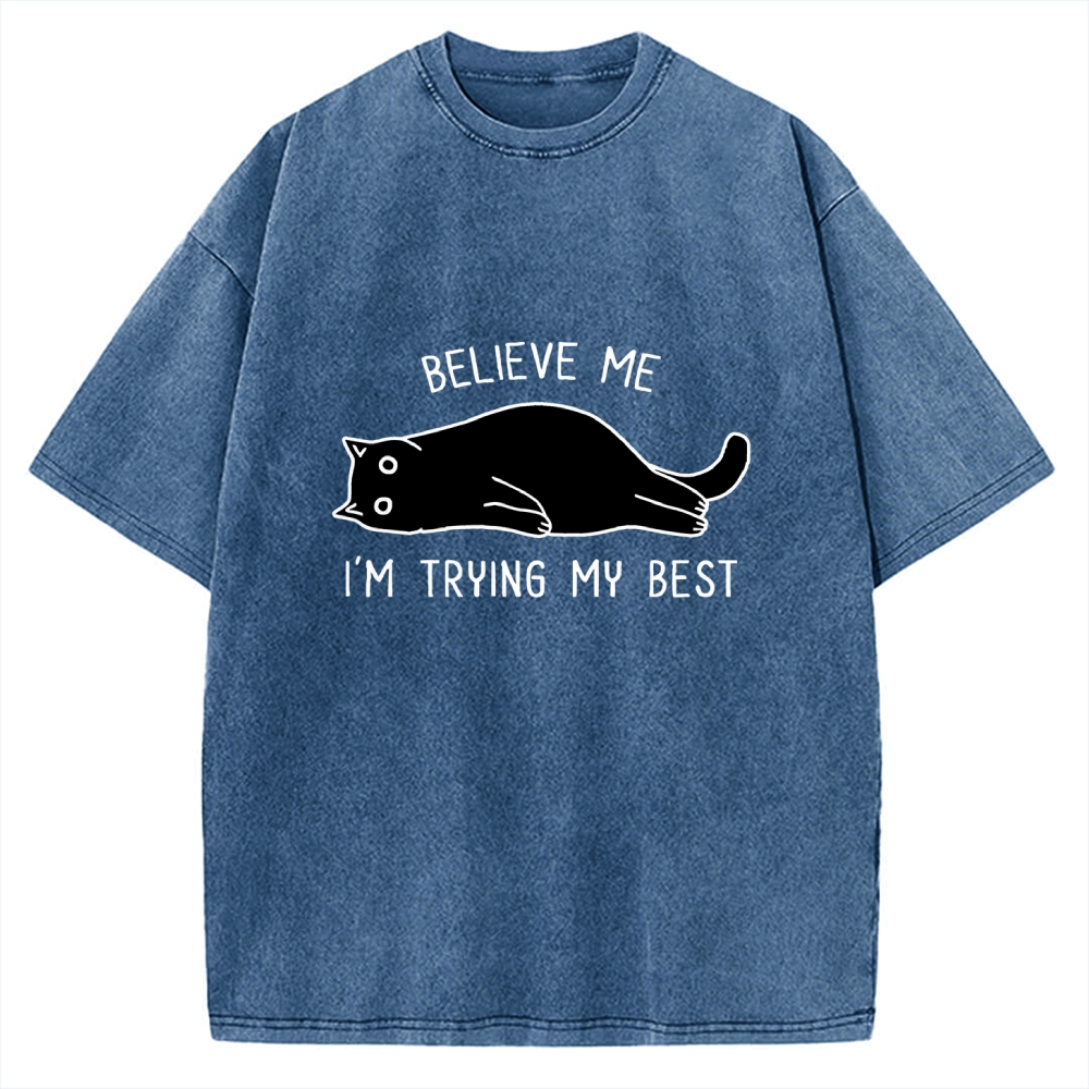 When Life Is Hard Nap First Vintage Washed T-shirt