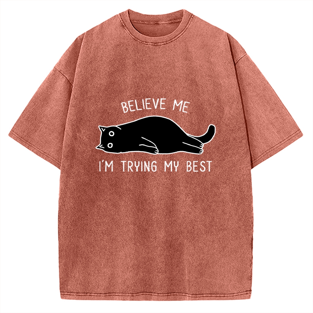 When Life Is Hard Nap First Vintage Washed T-shirt