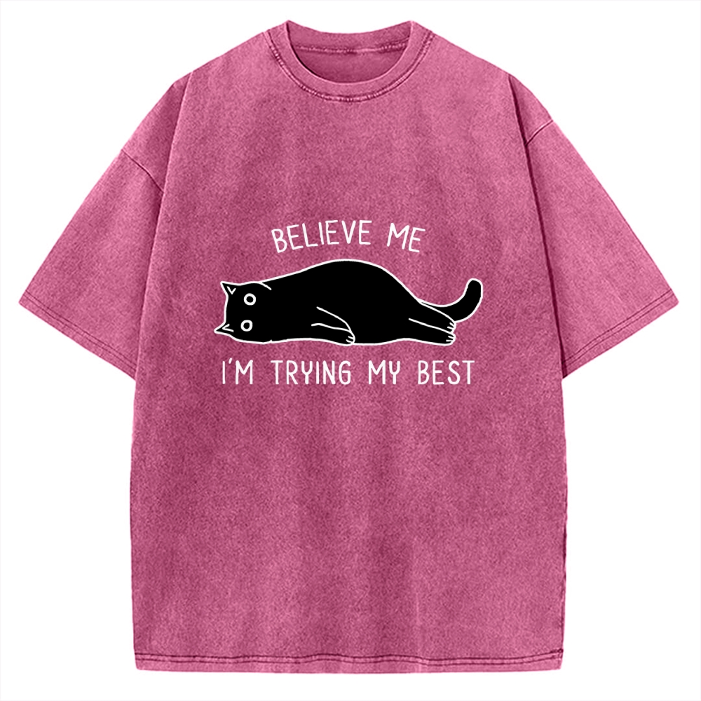 When Life Is Hard Nap First Vintage Washed T-shirt