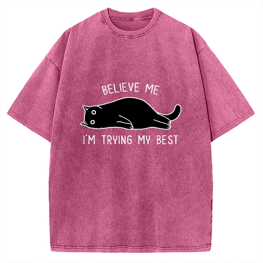 When Life Is Hard Nap First Vintage Washed T-shirt