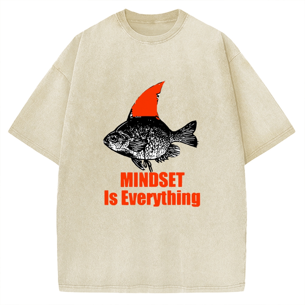 Funny Be The Shark You Want To Be Vintage Washed T-shirt